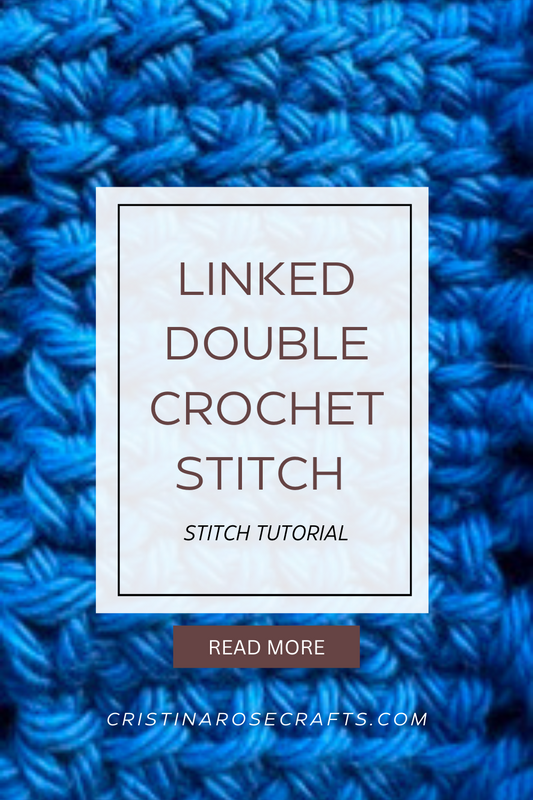 Linked Double Crochet - Stitch Tutorial