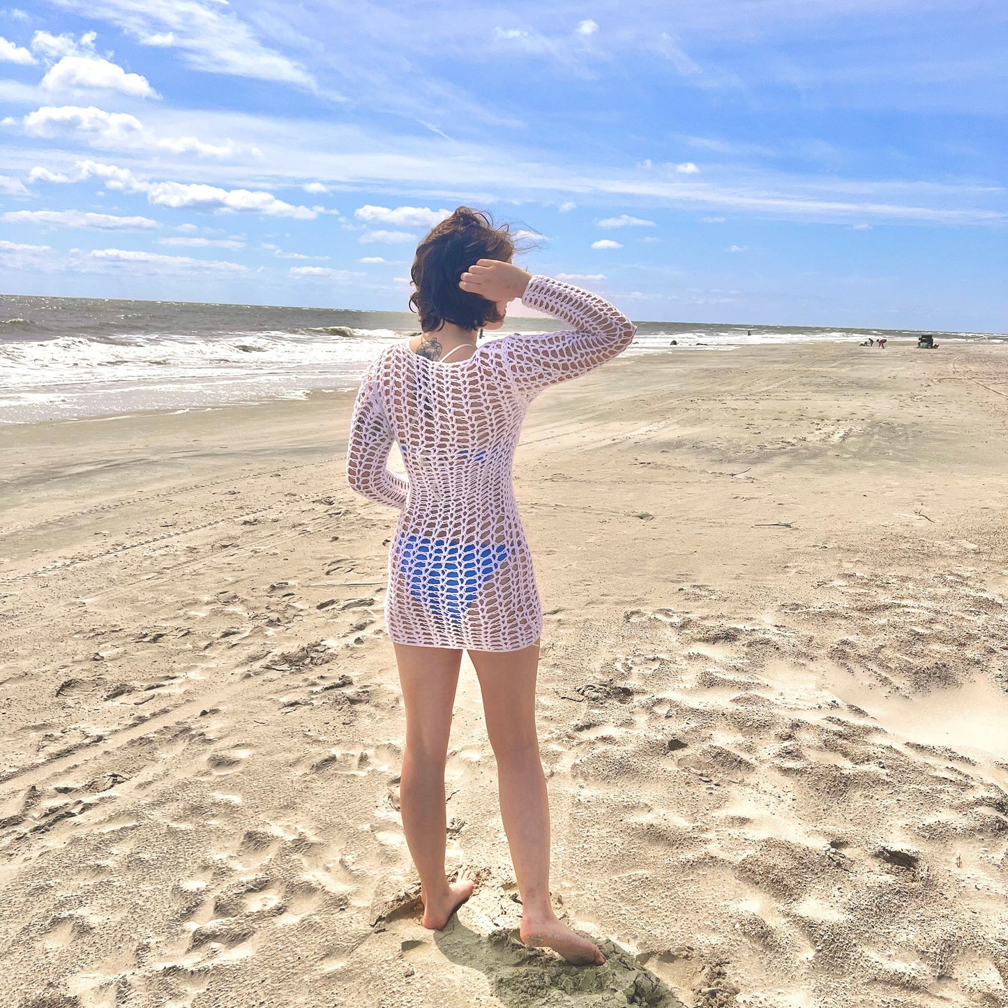 Very Beachy Midi Swimsuit Coverup - **CROCHET PATTERN ONLY**